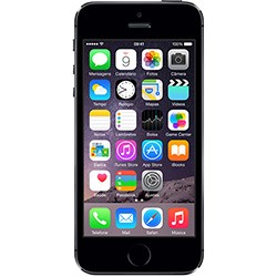 iPhone 5S 16GB Preto Desbloqueado IOS 8 4G Wi-Fi Câmera de 8MP